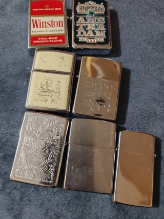 Lotto 5 Accendini Zippo Bradford PA