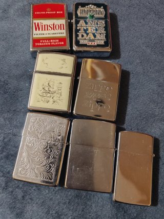 Lotto 5 Accendini Zippo Bradford PA