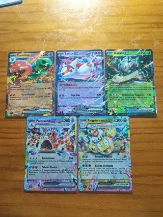 Lote Cartas Pokémon EX