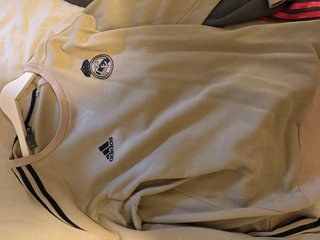 Sudadera Real Madrid Adidas Beige