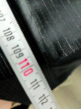 Traje de novio negro talla 40