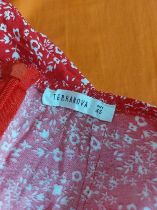 Minigonna Terranova fantasia floreale XS