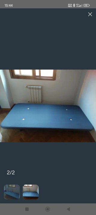Somier 90x200cm con patas