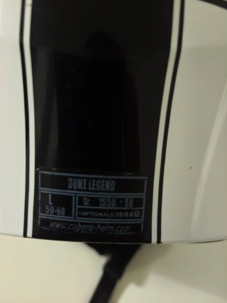 Casco Caberg Duke Legend con manos libres