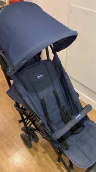 Silla de paseo Chicco azul