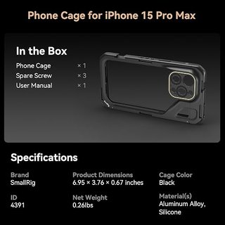 Jaula SmallRig iPhone 15 Pro MAX