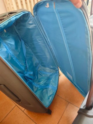 Set 3 Trolley Valigie Grigie