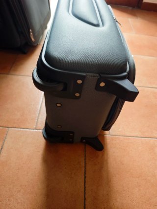 Set 3 Trolley Valigie Grigie