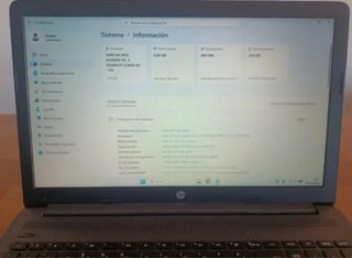 Portátil HP 255 G7 256GB SSD + 8GB RAM Gris