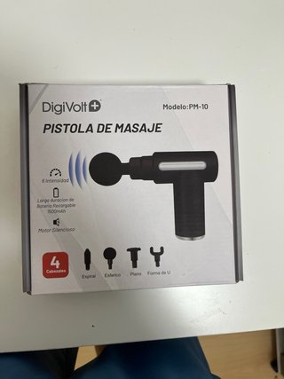 Pistola de masajes