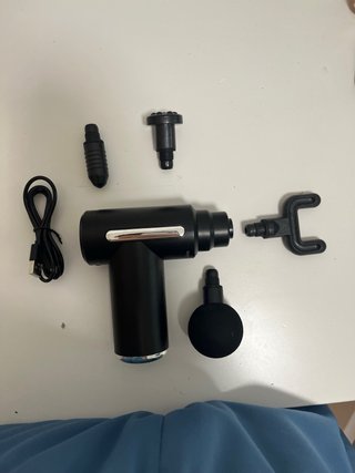 Pistola de masajes