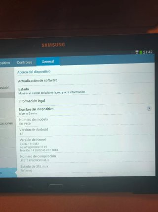 Samsung Galaxy Note 10.1 Negra