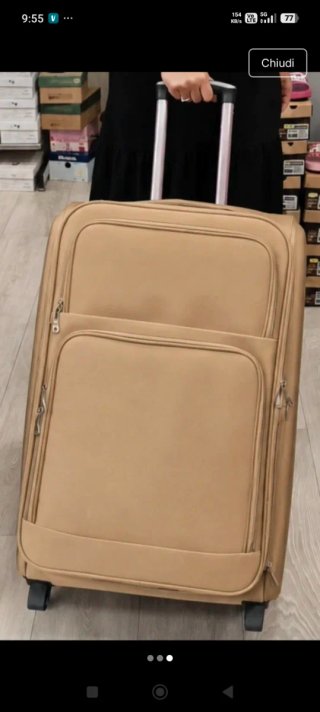 Set 3 Trolley Bags Studio Beige