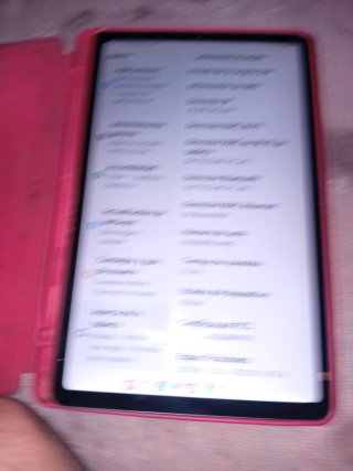 Samsung Galaxy Tab Rosa Nueva lleva música tele vi