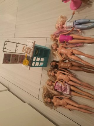 Lotto Bambole Barbie e Accessori