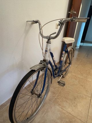 Bicicleta BH Clásica Azul y Blanca