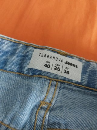 Jeans corti Terranova donna taglia 40