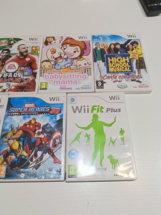 Lote 7 Giochi Nintendo Wii (Bambini/Sport)