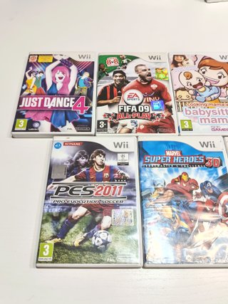 Lote 7 Giochi Nintendo Wii (Bambini/Sport)