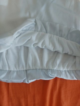 T-shirt Alcott con sottocanotta pizzo taglia XS