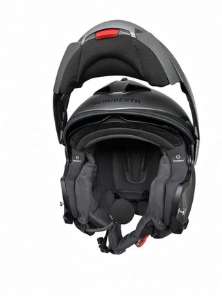 2 Cascos Schuberth C3 Pro Moto Negro/Pla