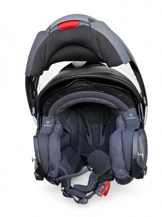 2 Cascos Schuberth C3 Pro Moto Negro/Pla