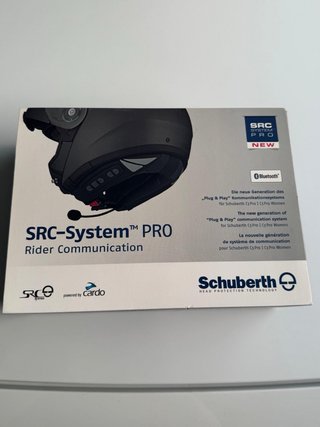 2 Cascos Schuberth C3 Pro Moto Negro/Pla