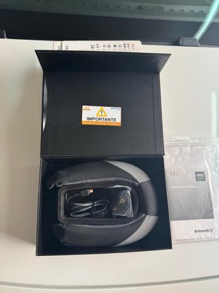 2 Cascos Schuberth C3 Pro Moto Negro/Pla