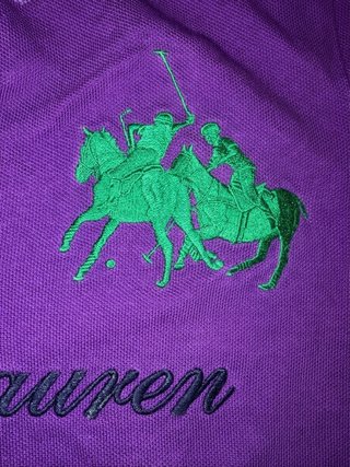 Polo Ralph Lauren Big Pony Viola/Verde