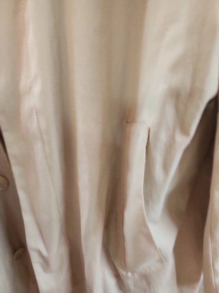 Gabardina Zara Hombre Beige Nueva