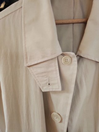 Gabardina Zara Hombre Beige Nueva