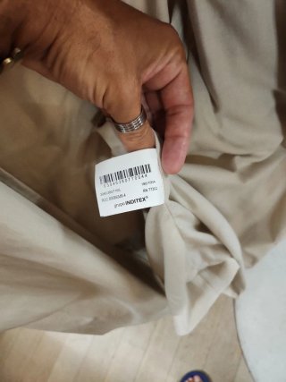 Gabardina Zara Hombre Beige Nueva