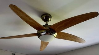 2 Ventiladores de techo. 134 cm. El corte Inglés.