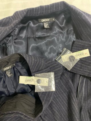 Traje DKNY Raya Azul Marino