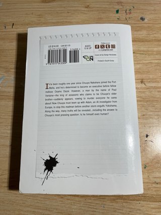 Bungo Stray Dogs, Vol. 8 (light Novel) Storm Br...