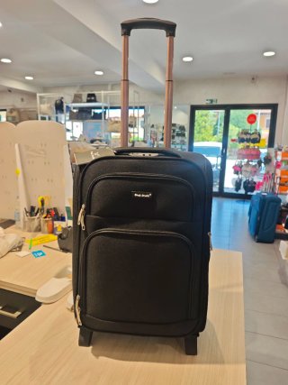 Set 3 Trolley Valigie Nere
