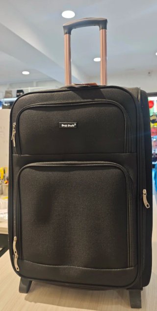Set 3 Trolley Valigie Nere