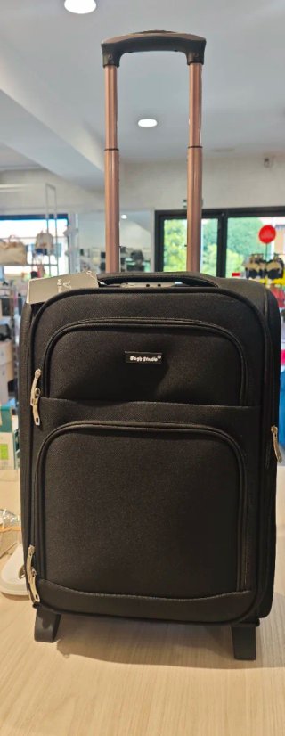 Set 3 Trolley Valigie Nere