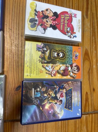 Lote Cintas VHS Disney Clásicos Español