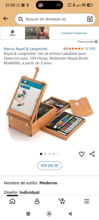 Caja de pinturas Royal Langnickel