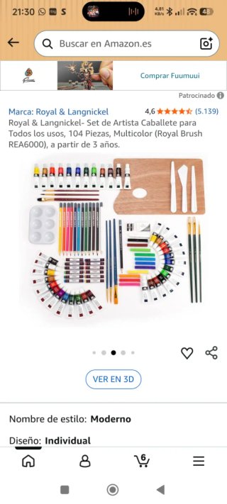 Caja de pinturas Royal Langnickel