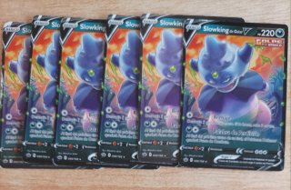 4 Cartas Pokémon Slowking de Galar V