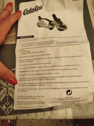 Patines Roller Colacao Amarillos