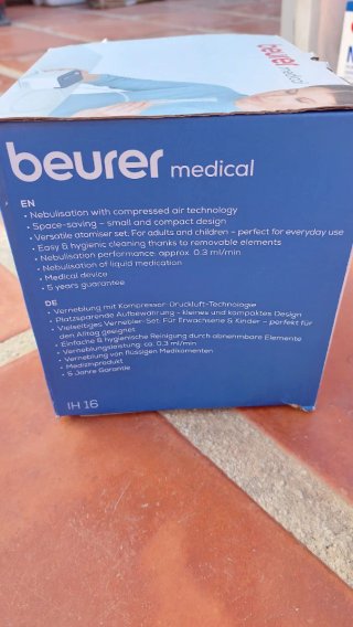 Inhalador Nebulizador Beurer Medical Classic