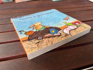 Libro infantil Gotas y Goterones