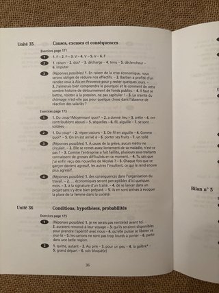 Libro de soluciones de francés