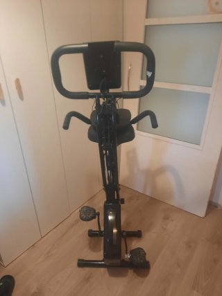 Bici Estática Plegable con Gomas Fitness incorpora