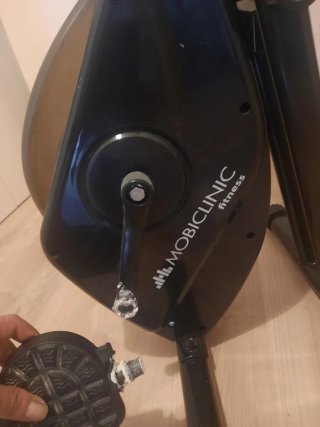 Bici Estática Plegable con Gomas Fitness incorpora