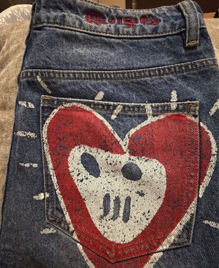 Pantalón Desigual Talla 32 Estampado