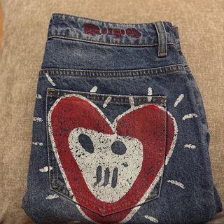 Pantalón Desigual Talla 32 Estampado